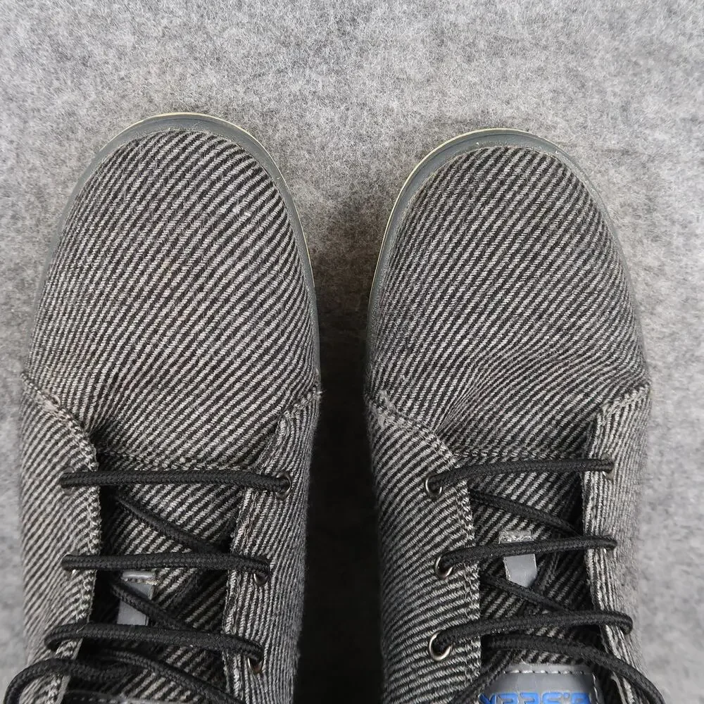 S.Seek Shoes Mens 8 Chukka Boot Sneakers Lace Up Casual Lifestyle Grey Trainer